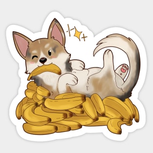 Banana Chillin' Sticker